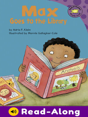 cover image of Max Goes to the Library